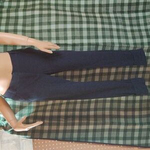 Diane von furstenberg navy leggings size 4